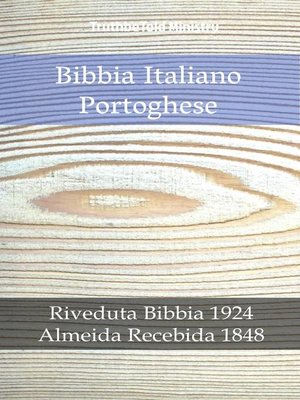 cover image of Bibbia Italiano Portoghese